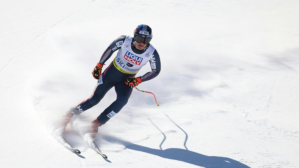 Abfahrt Ski-WM Courchevel
