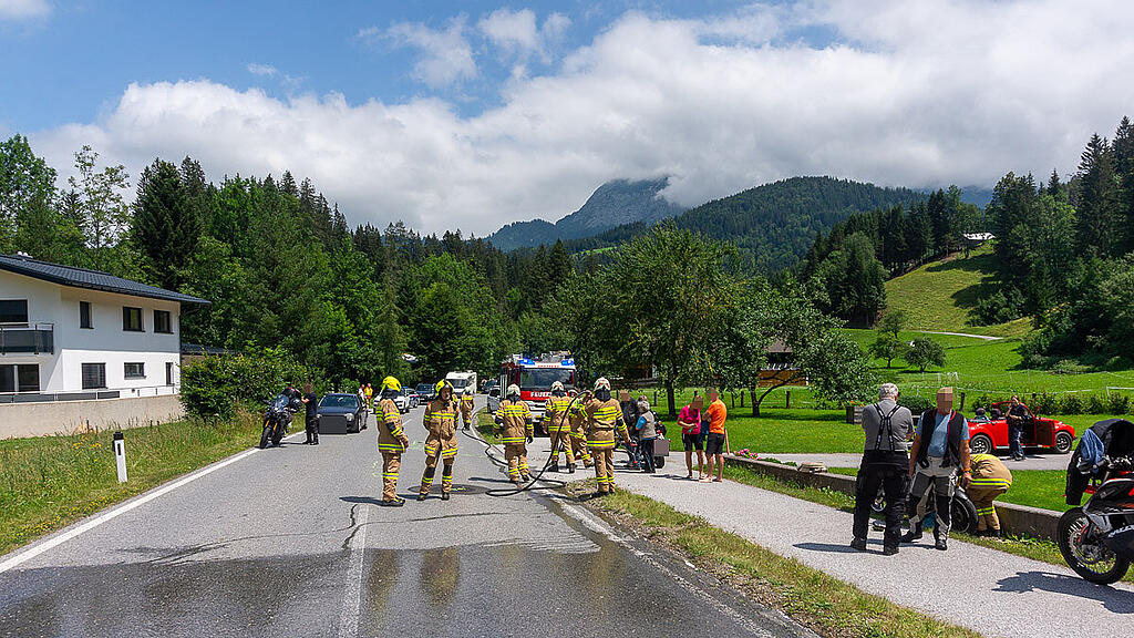 Motorradunfall Annaberg