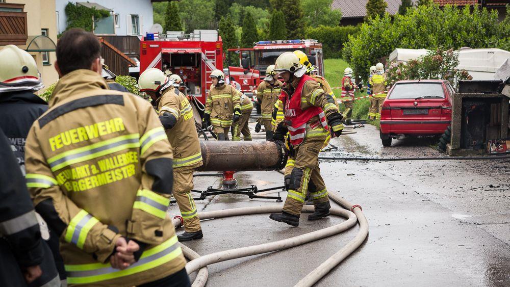 Haus in Neumarkt in Flammen I