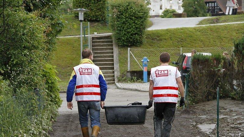 Team Österreich im Einsatz
