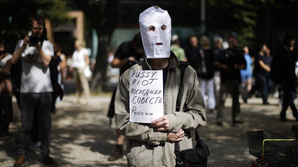 Proteste nach Schuldspruch gegen Pussy Riot