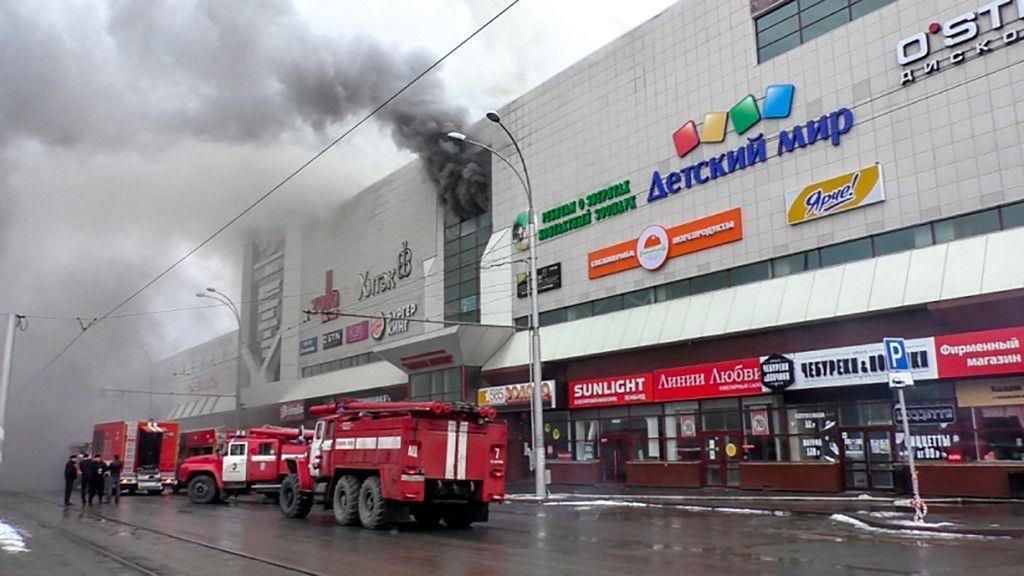 Tödlicher Brand in russischem Einkaufszentrum