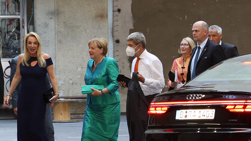 Angela Merkel bei den Festspielen