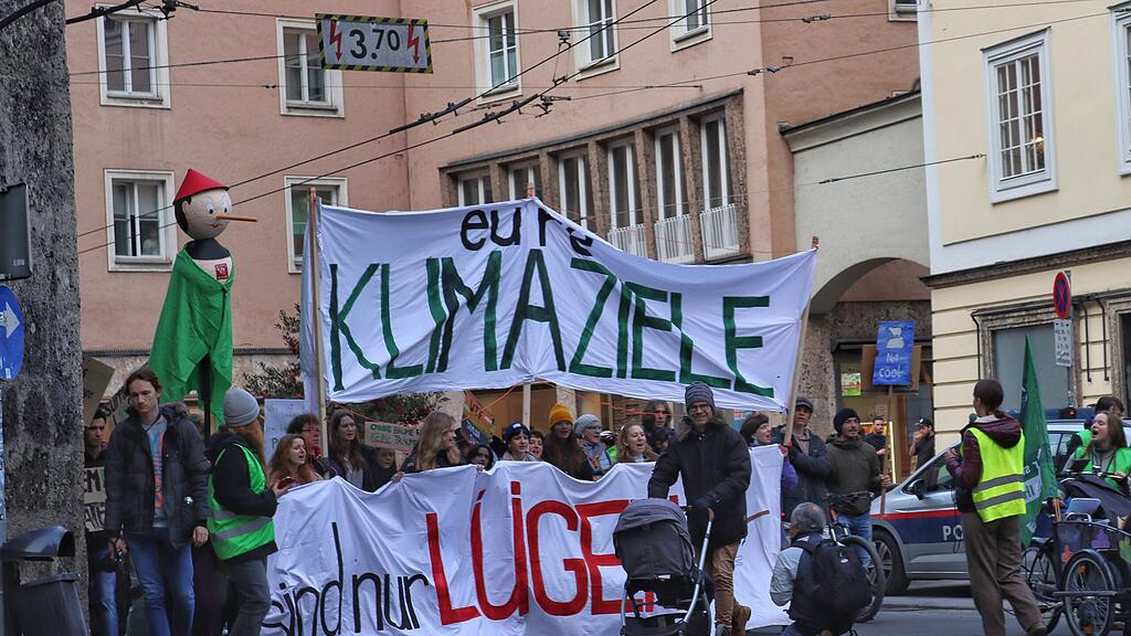 Klimastreik in Salzburg