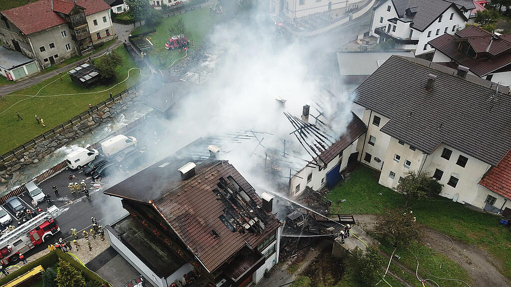 Tirol, Explosion, Supermarkt