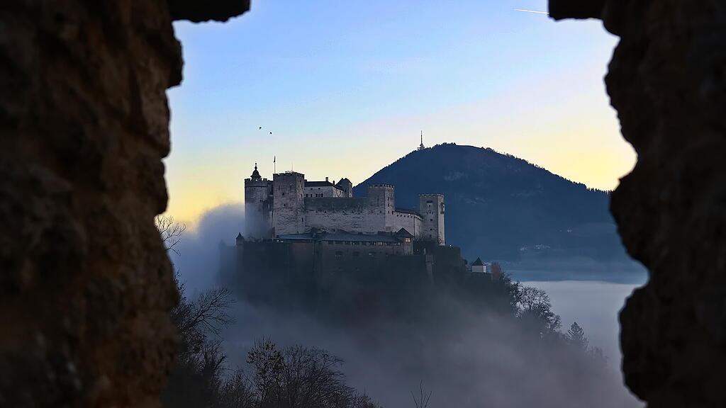 Supermond und Nebelstimmung