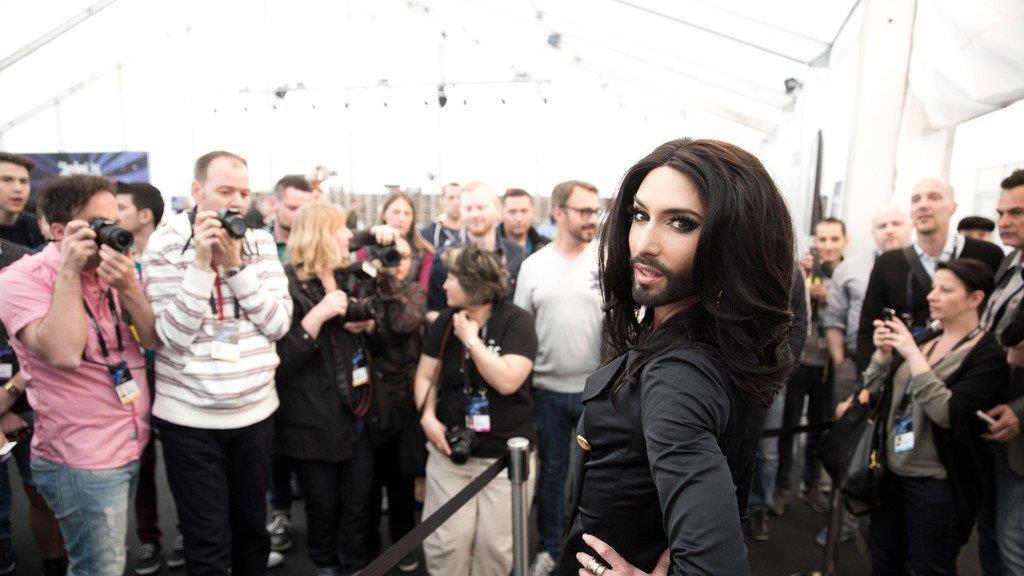Conchita Wurst in Kopenhagen