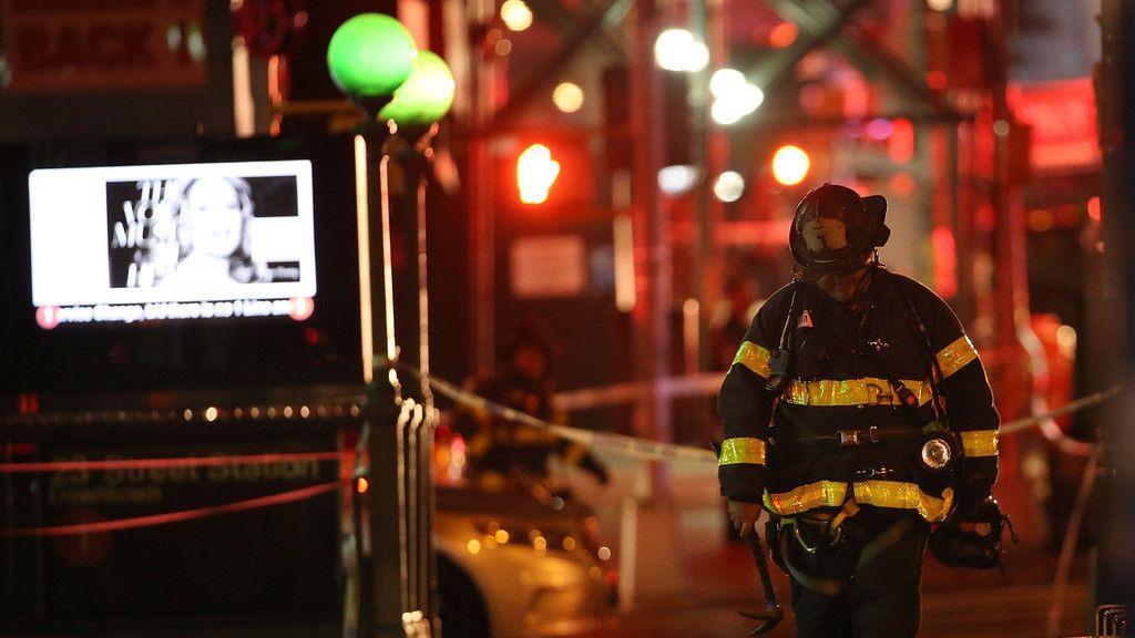 Explosion in New York