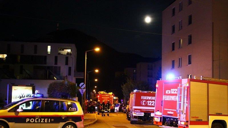 Verletzte bei Kellerbrand