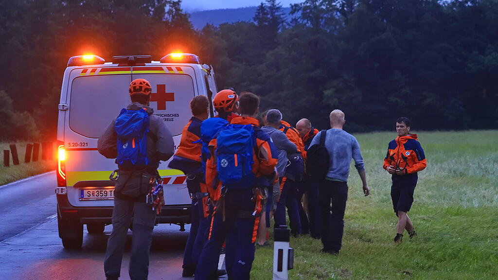 Rettungsaktion am Untersberg