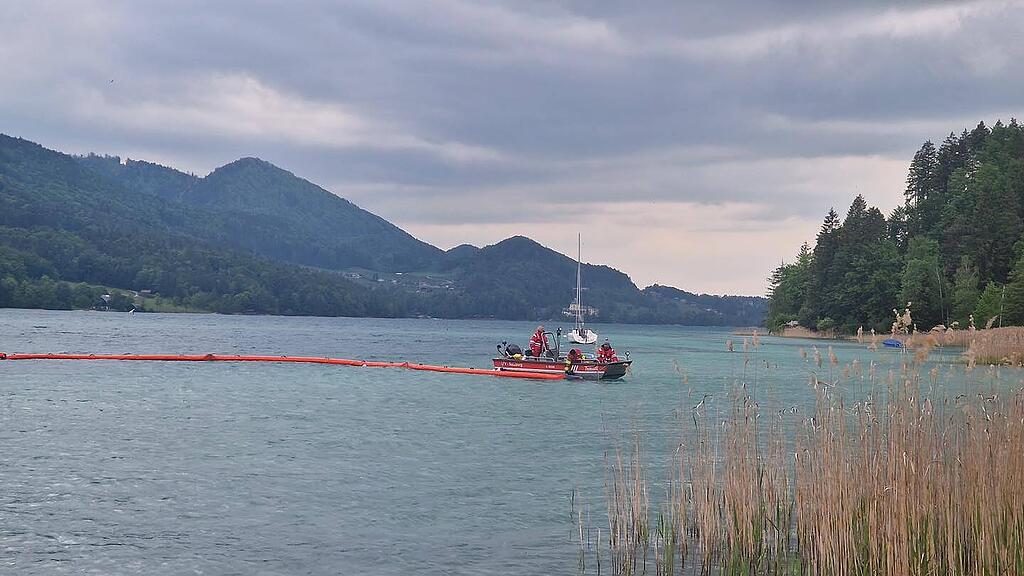 Öleinsatz Fuschlsee