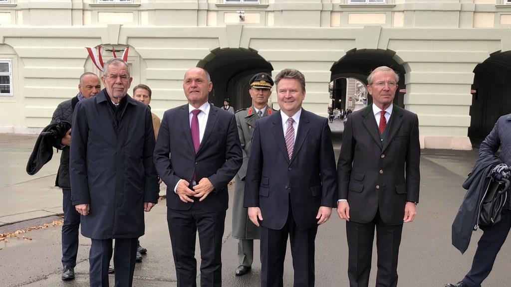 Salzburger Schützen in Wien