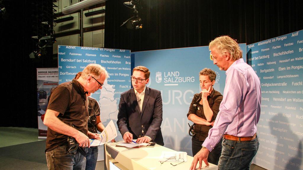 Vorbereitungen zum Wahl-Sonntag in Salzburg