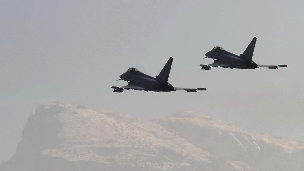 Eurofighter donnern über Goldegg hinweg