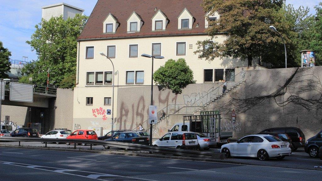 Leere Straßen in München
