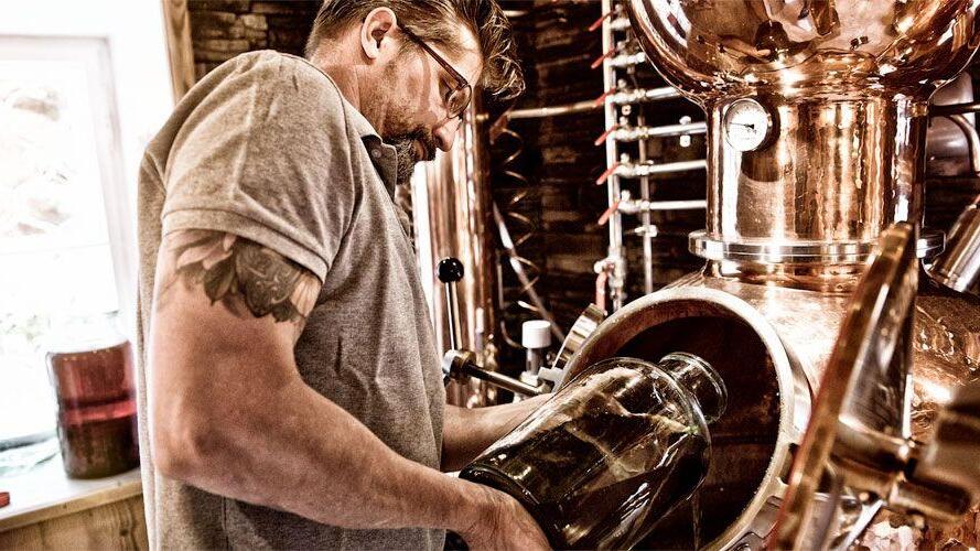 So wird der 5020 Gin hergestellt