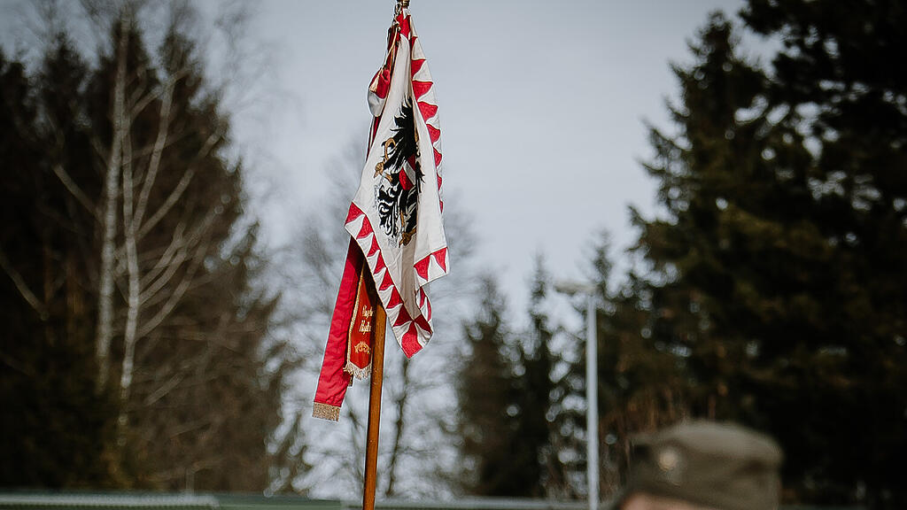 Feierliche Angelobung Sanit\u00e4tslehrkompanie