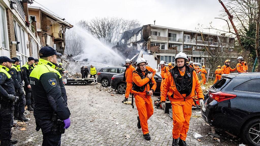 Fünf Tote bei Wohnhaus-Explosion in Den Haag