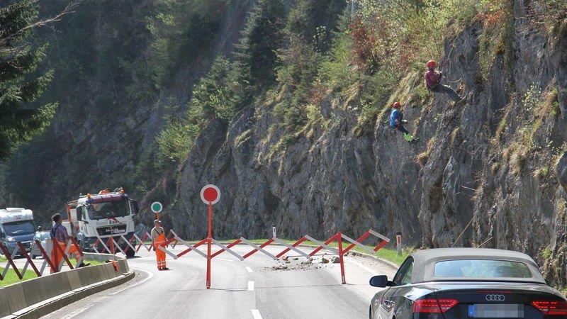 Bergputzer im Einsatz
