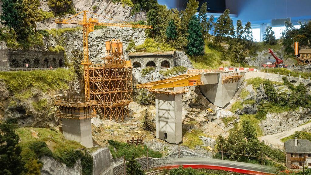 Traditionelle Modelleisenbahnausstellung in Salzburg-Parsch