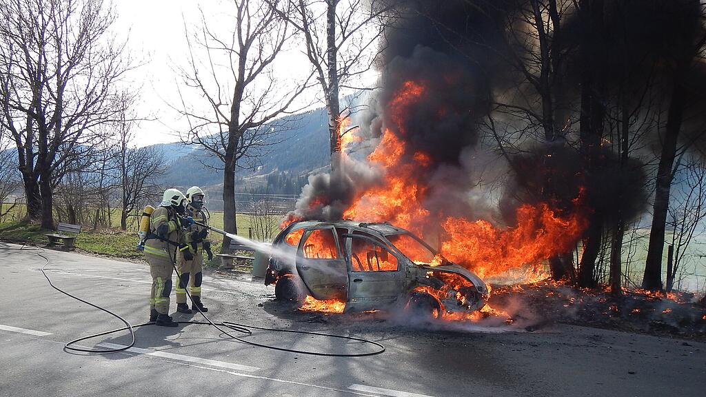 Die Feuerwehr konnte den Brand rasch löschen.