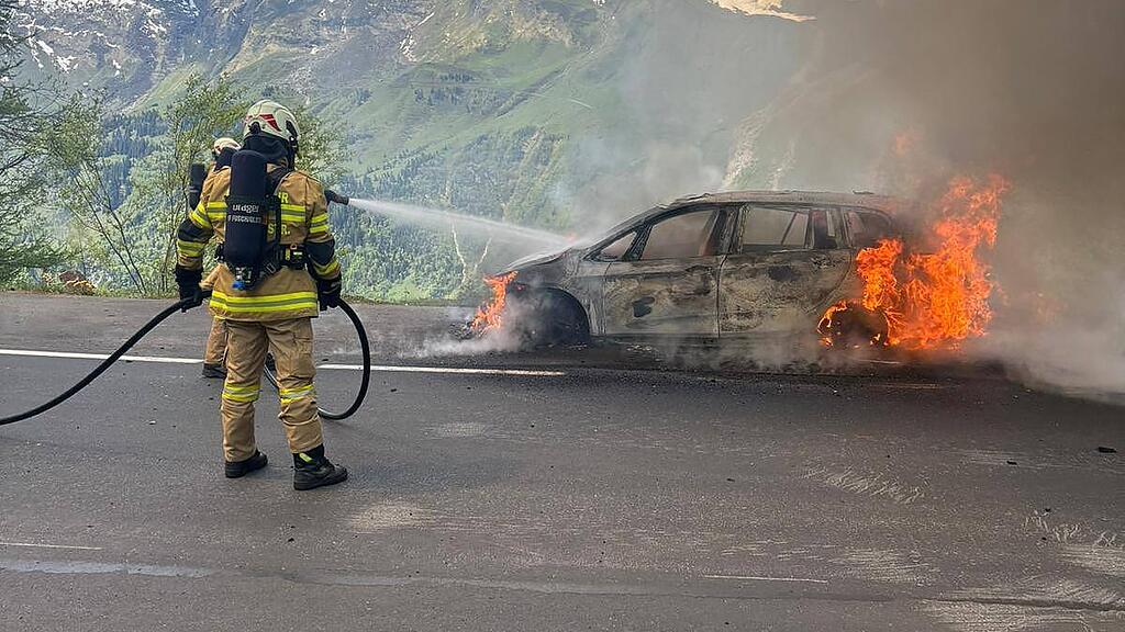 Fahrzeugbrand Fusch