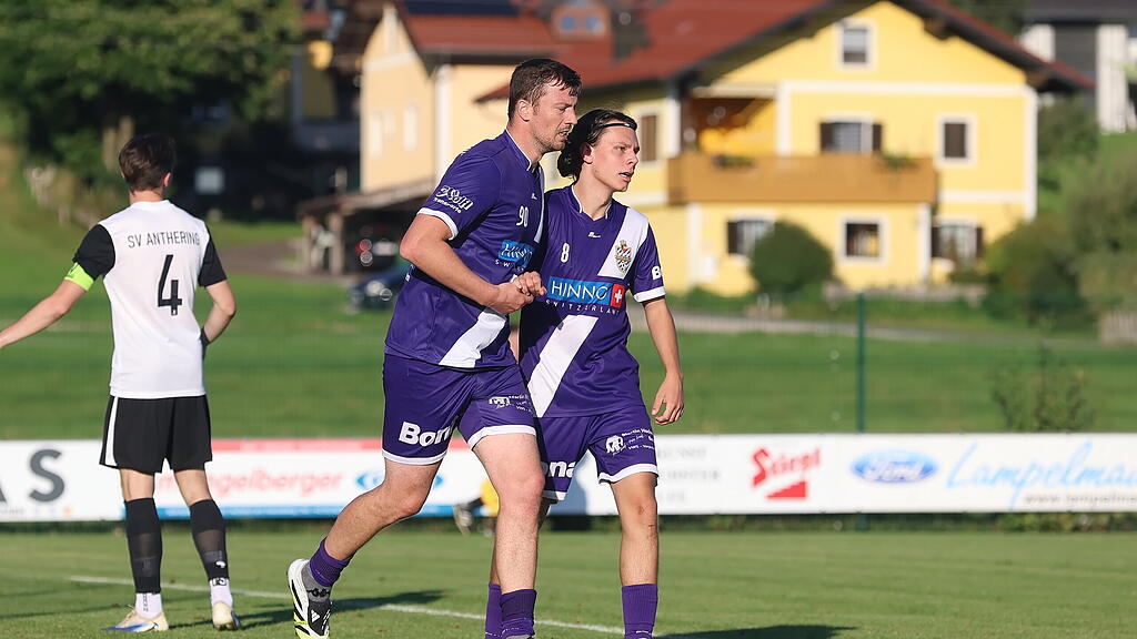 Salzburger Liga: Anthering gegen Hallwang