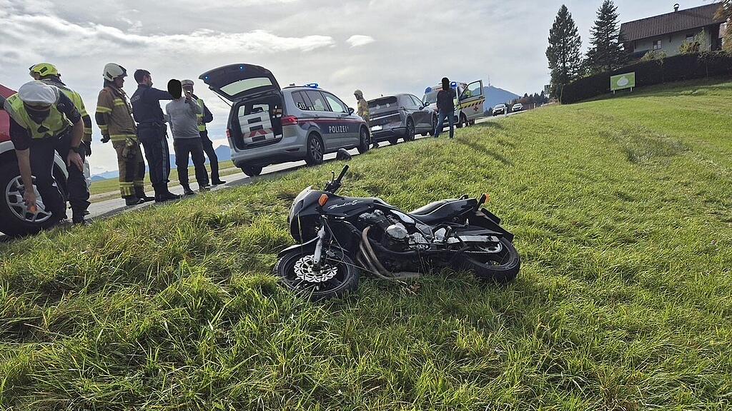 Motorradunfall Eugendorf