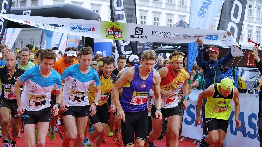 Trail-Running-Festival in der Salzburger Altstadt
