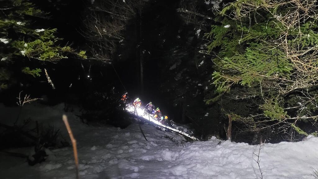 Familie in Strobl aus Postalm-Klettersteig gerettet