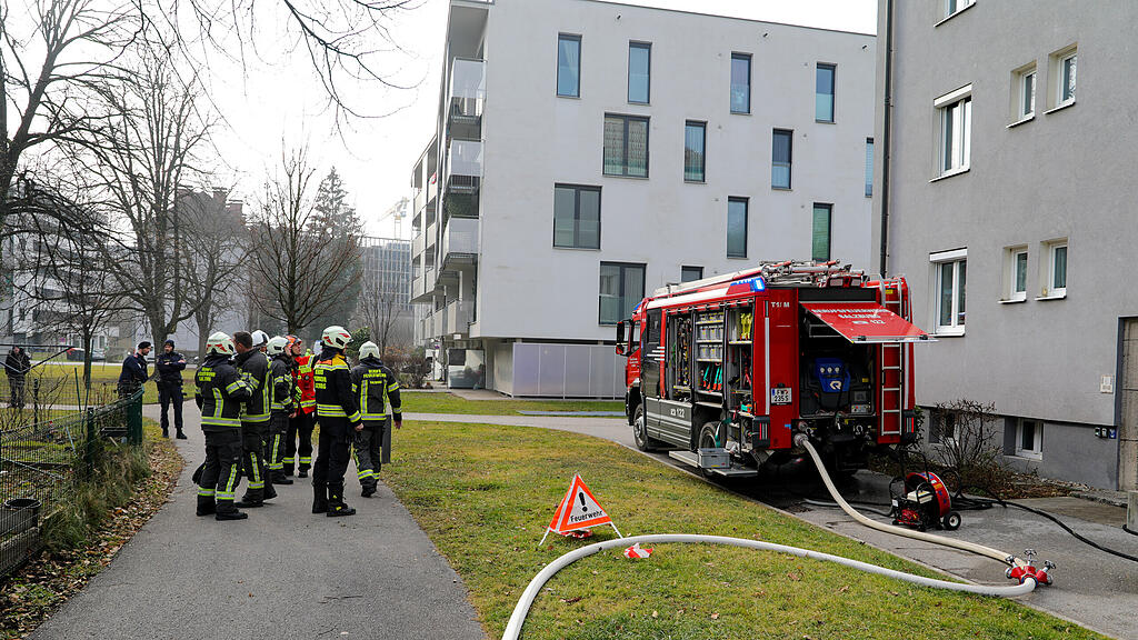 Brand in Strubergasse