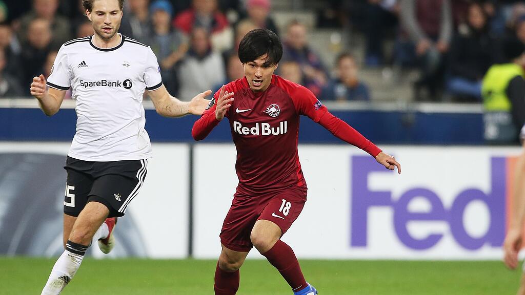 Takumi Minamino, Red Bull Salzburg