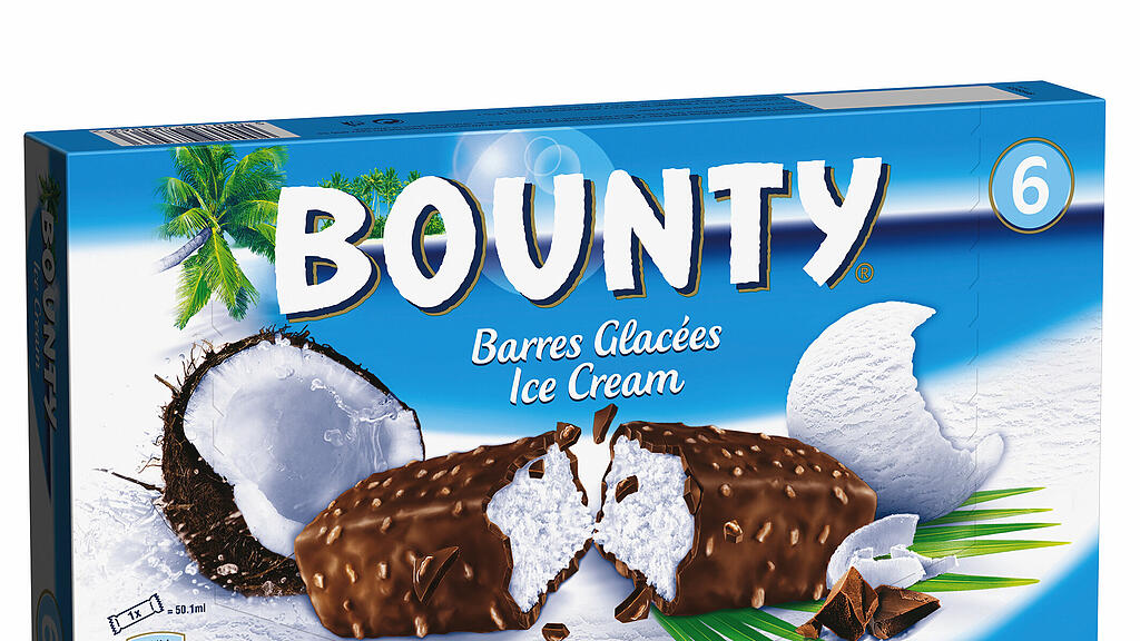 Rückruf von Eis: Bounty und Snickers