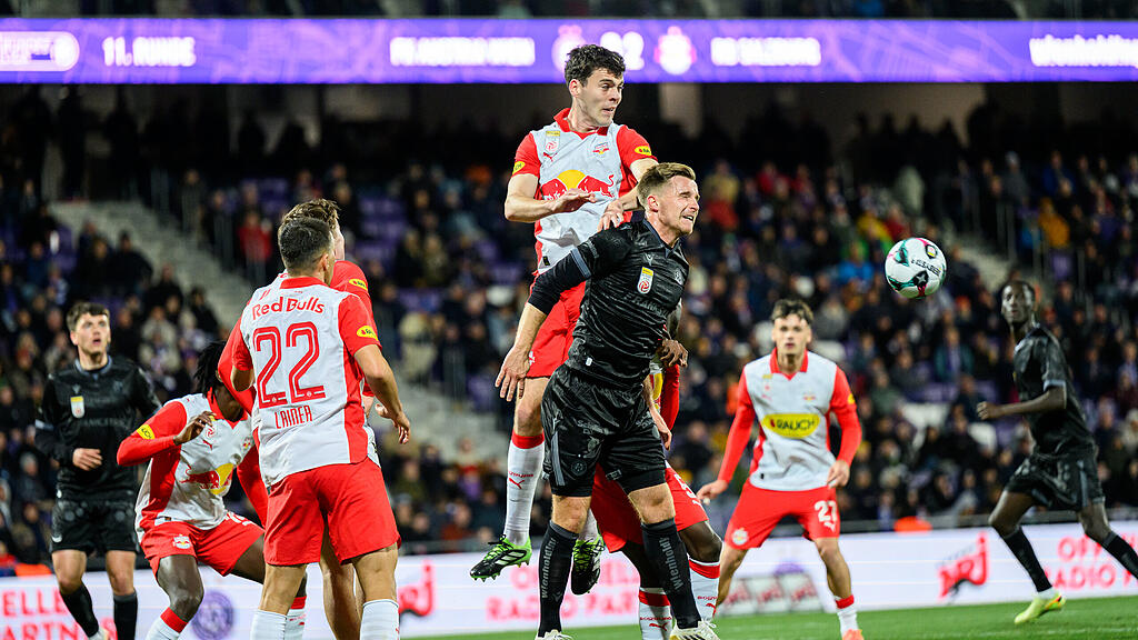Bundesliga: Austria Wien gegen Red Bull Salzburg
