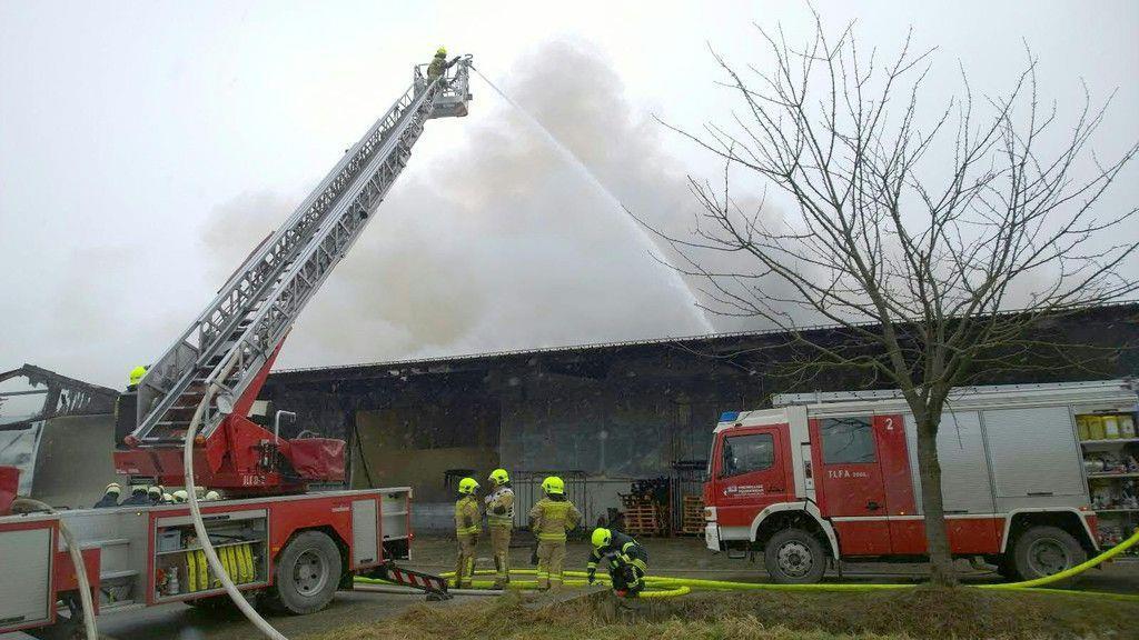 Brand in Korneuburg