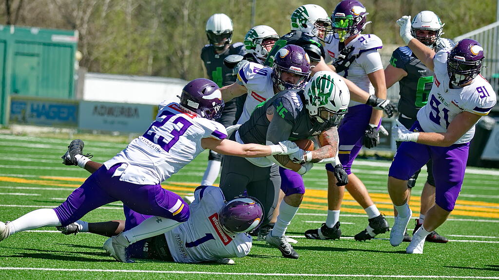 Football, Salzburg Ducks, Vienna Vikings