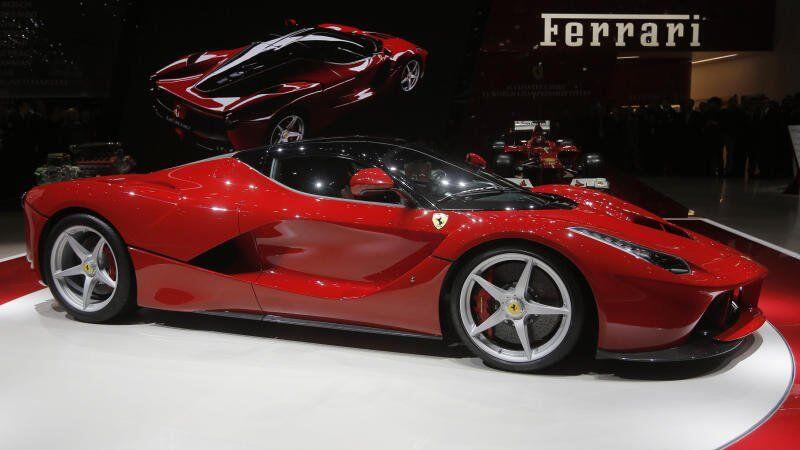 Der LaFerrari wurd auch beim Autosalon in Genf präsentiert