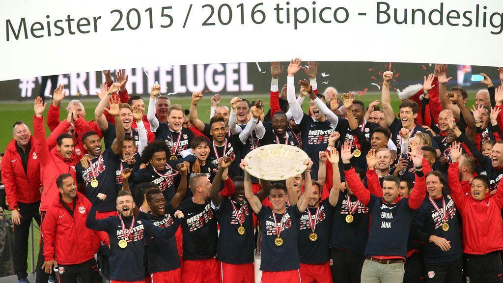 Meisterfeier von Red Bull Salzburg