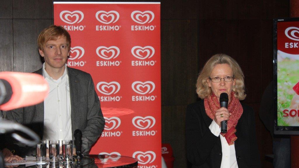 Bei der Präsentation der Eskimo-Sorten 2013