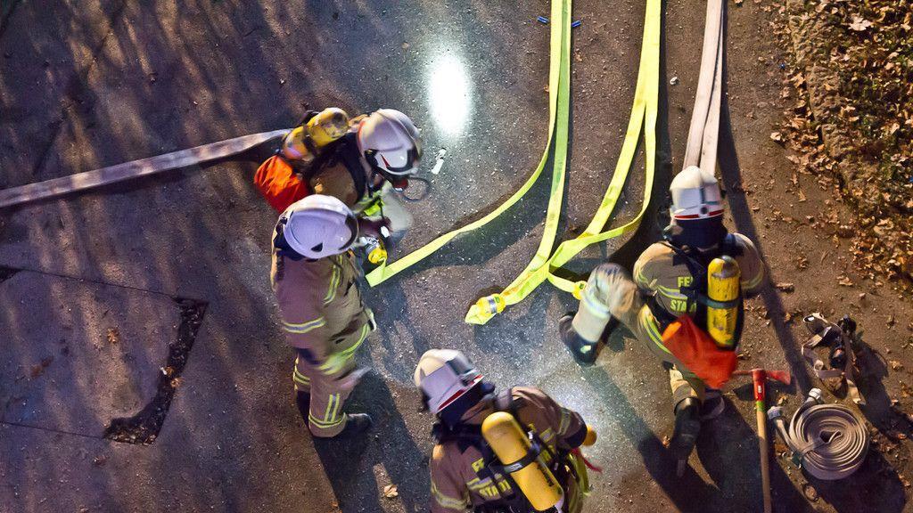 Großübung der Freiwilligen Feuerwehr Salzburg