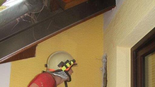 Dachstuhlbrand in Thalgau
