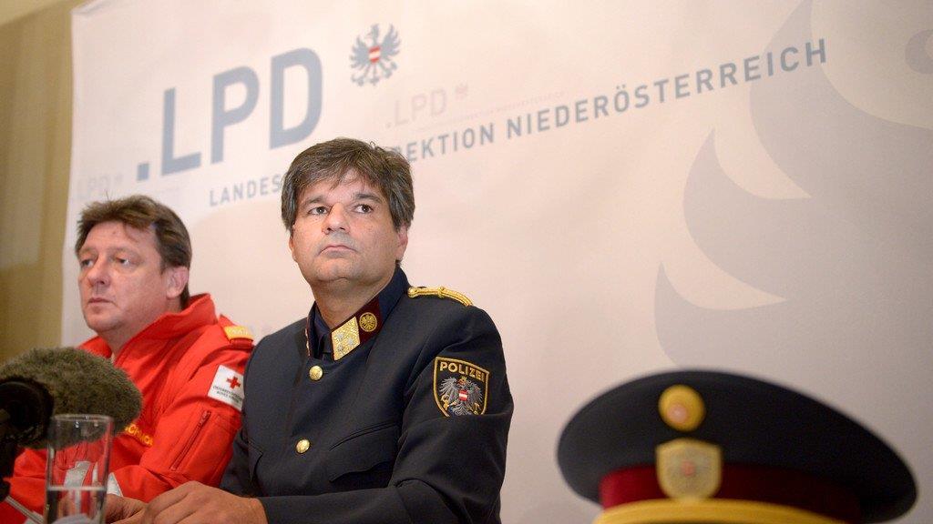 Bilder der Pressekonferenz in NÖ