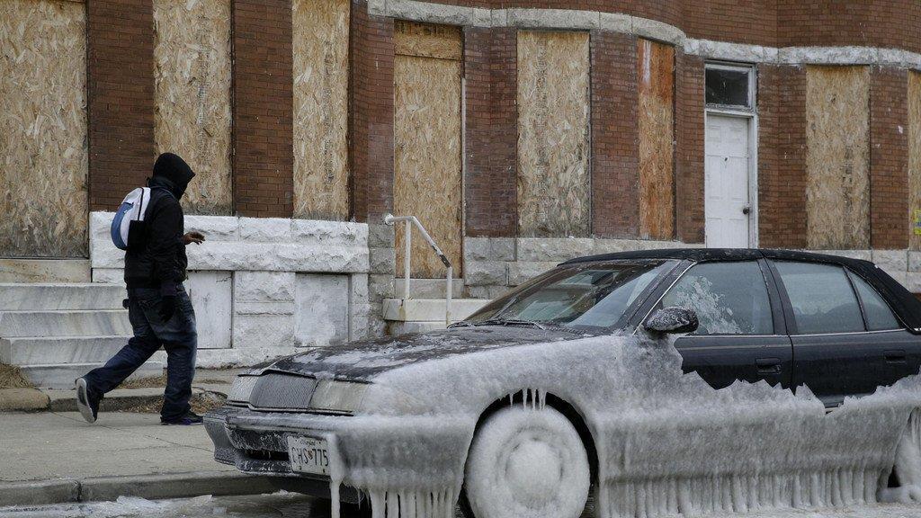Kältewelle: USA tiefgefroren