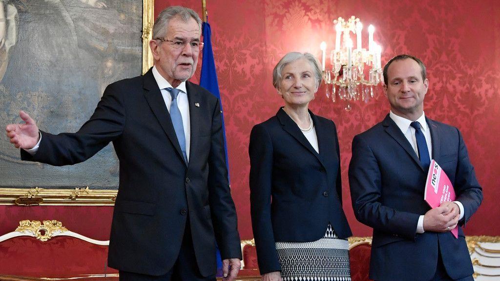 Strolz bei Bundespräsident Van der Bellen