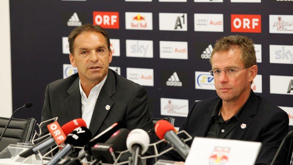 Bilder der Pressekonferenz