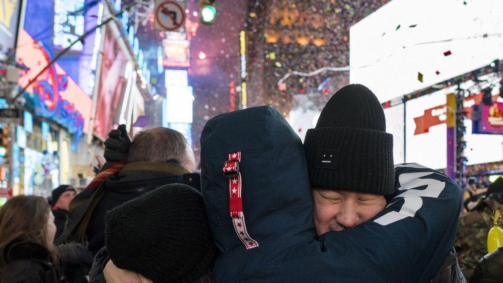 Silvester 2017 in New York