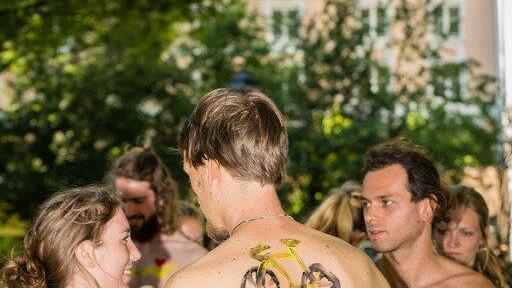 "World Naked Bike Ride" in Salzburg II