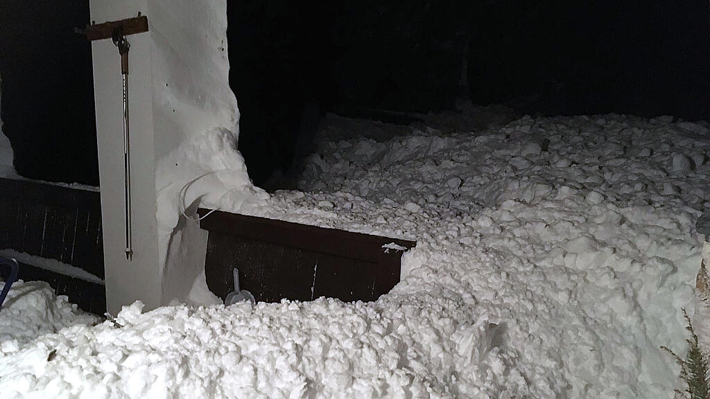 Lawinenabgang, Osttirol, Prägraten am Großvenediger