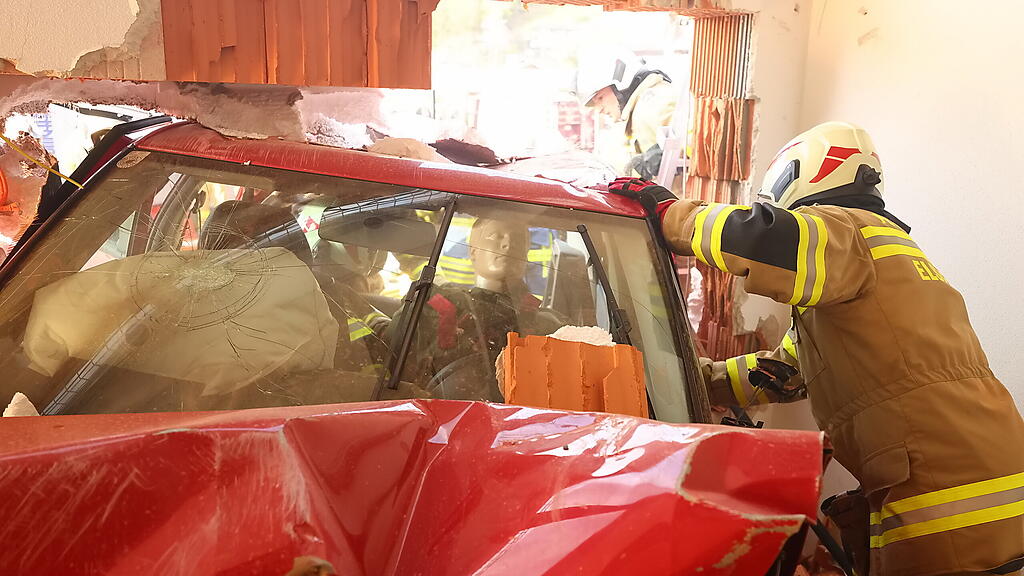Feuerwehr-Übung in Elsbethen