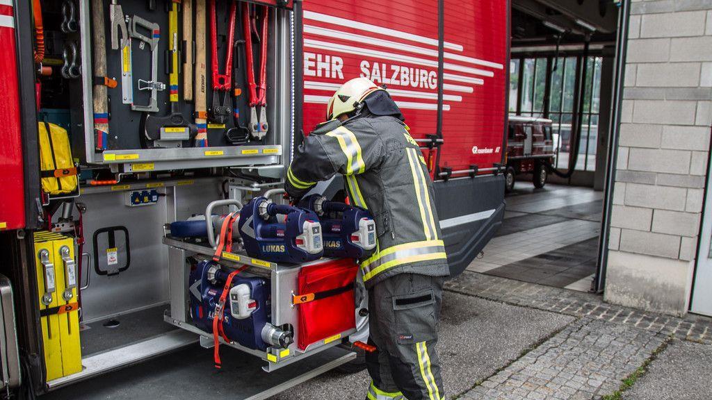Schutzkleidung der Berufsfeuerwehr